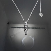 EAGLE CLAW with LOGO #1 NECKLACE with GODSIZE® I.D. TAG / イーグルクロウ #1ネックレス ゴッドサイズ® I.D.タグ