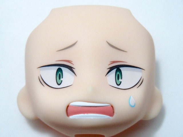 【SALE】【806】 灰羽リエーフ 顔パーツ 困り顔　ねんどろいど