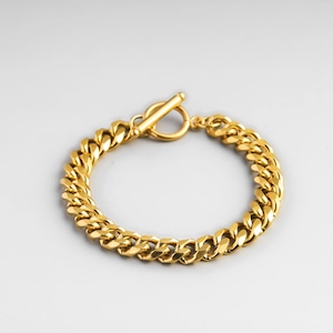 316L mantel chain bracelet  3  #b45