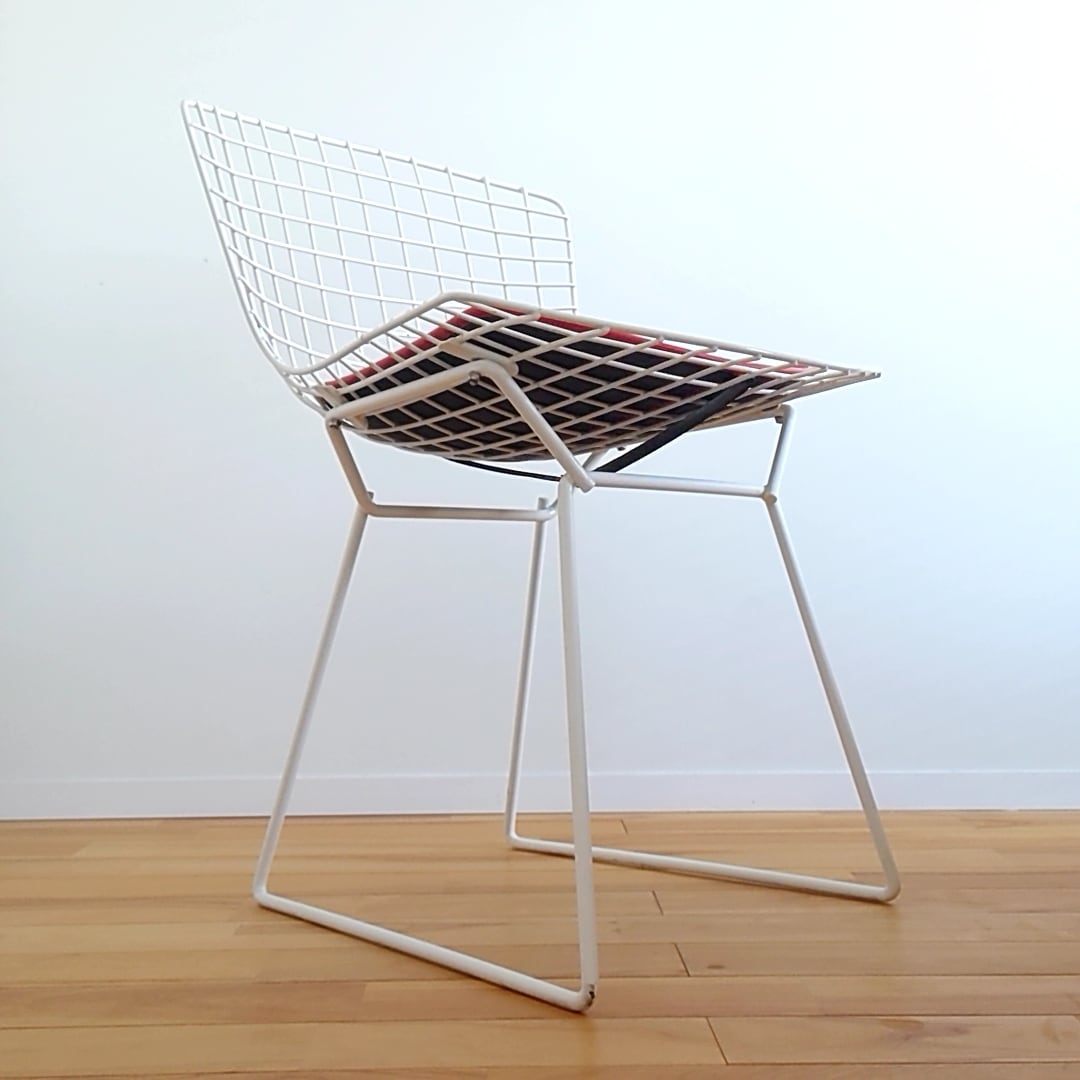 HOLD※ Knoll 420 サイドチェア ワイヤーチェア シートパッド付 HOLD※ Knoll 420 サイドチェア ワイヤーチェア シートパッド付