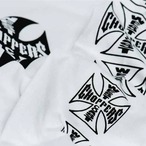 OG LBC ロング スリーブ シャツ ホワイト  / ブラック：West Coast Choppers ウエスト コースト チョッパーズ