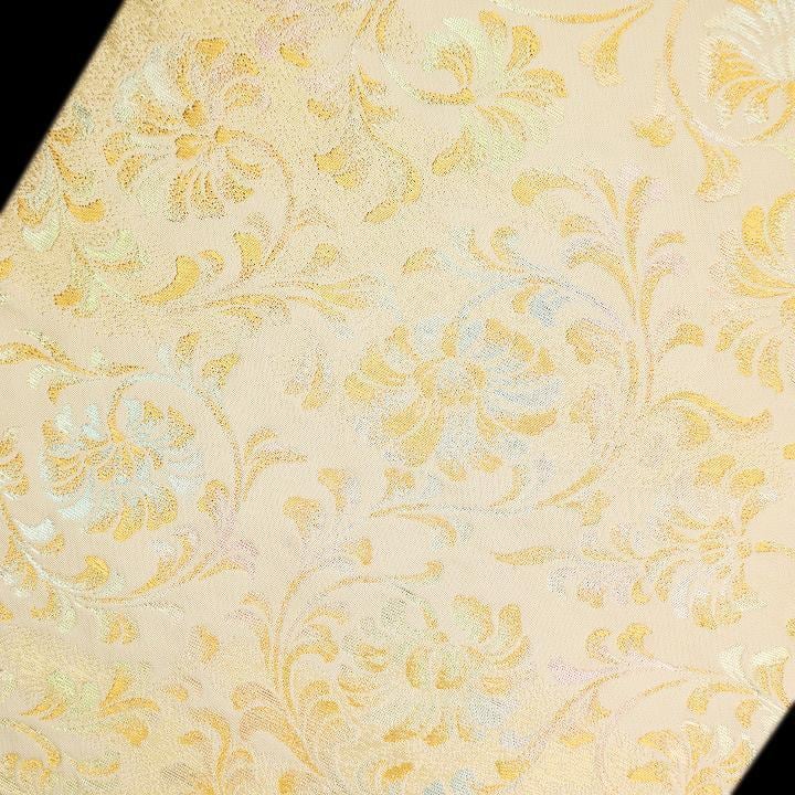 龍村美術織物【吉祥唐草文】 西陣織の名門【たつむら】の織り成す本