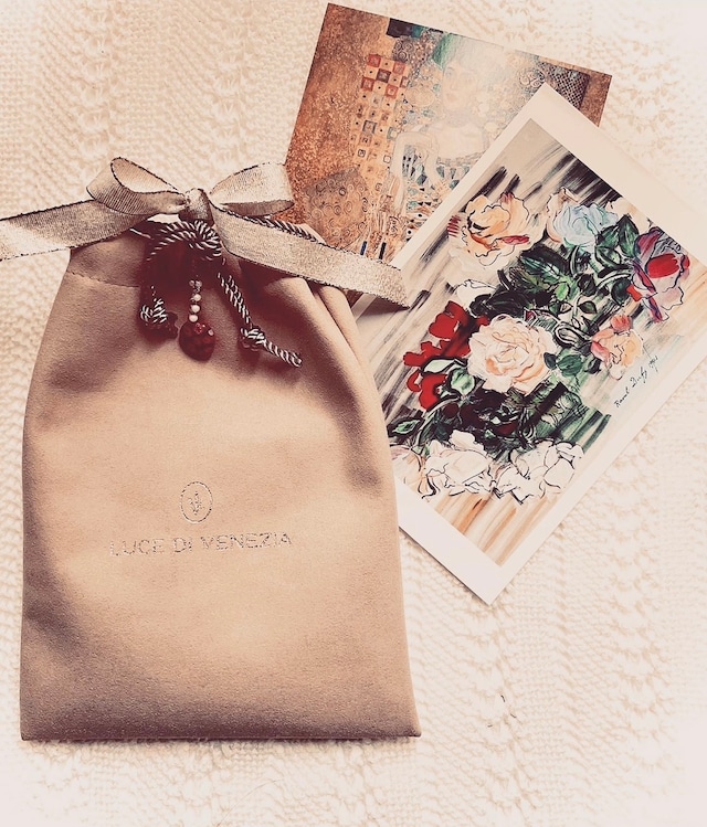 ローズヌーヴォーピンクネックレス