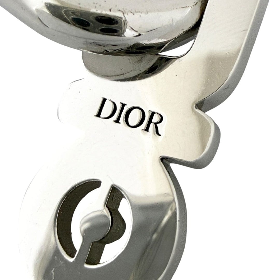 Dior ×空山基 コラボピアス 片耳用 ディオール 空山基 メンズ シングル ピアス 片耳用 ロゴ コンビカラー