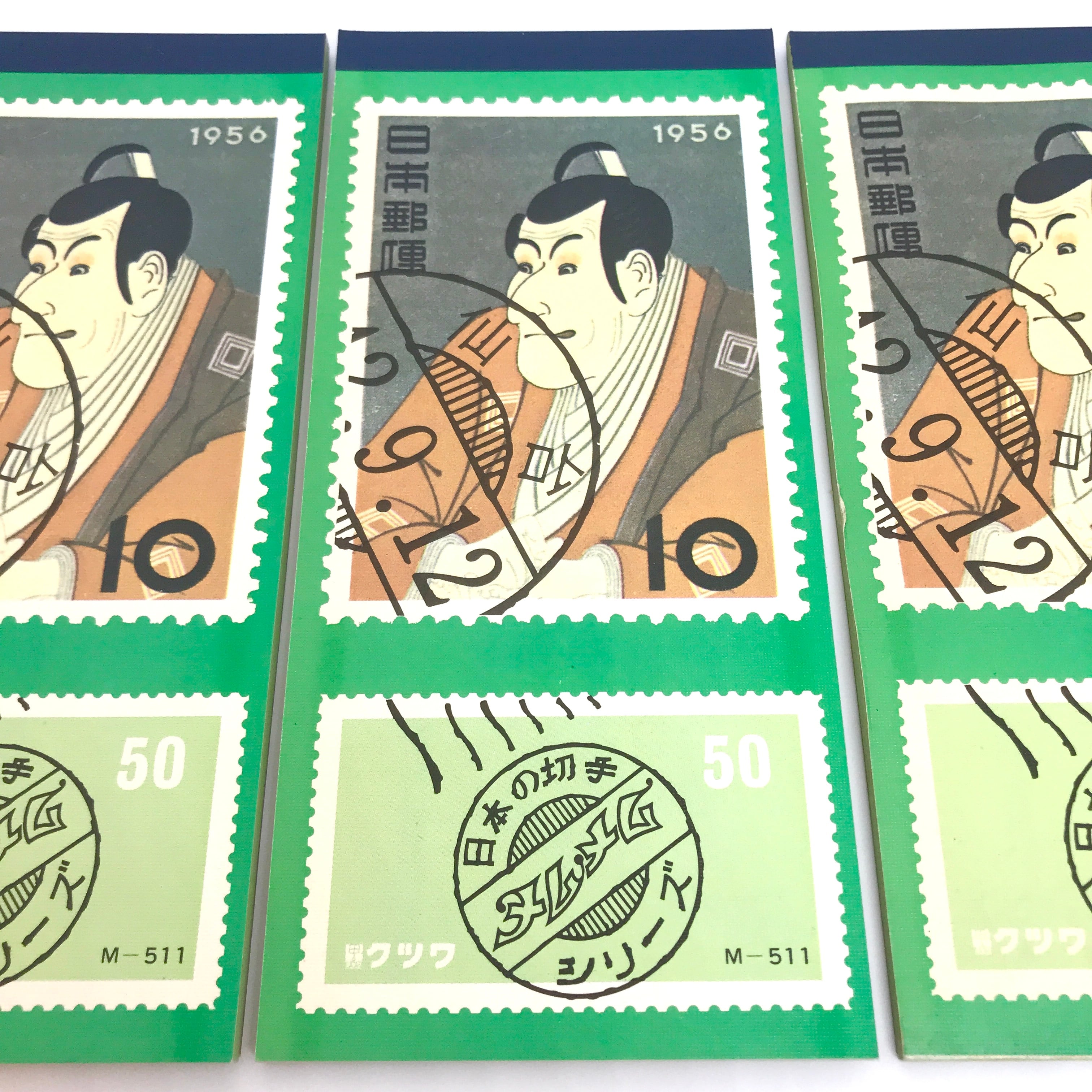 ピリピリ記念切手メモ☆70年代デッドストック☆1冊 | ガラクタや