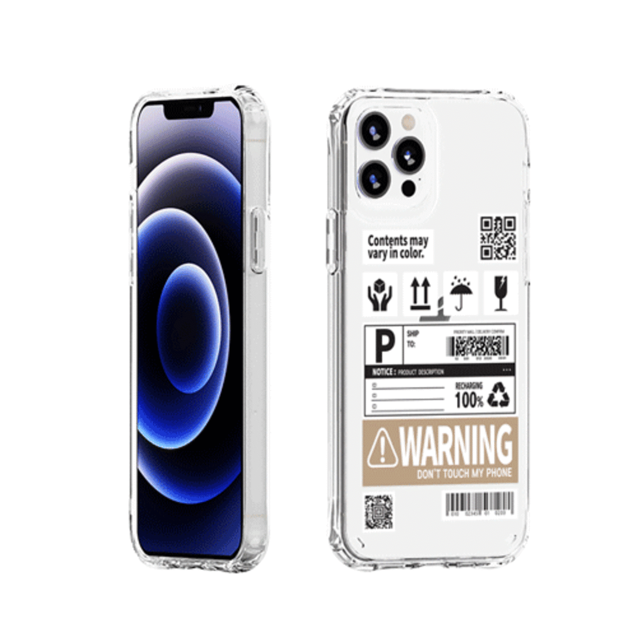 iPhone16e/16/16Plus/16Pro/16ProMax ラベル ステッカー イン