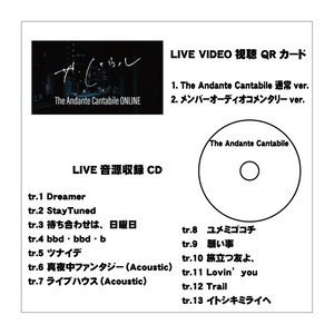 LIVE VIDEOカード&LIVE CDセット