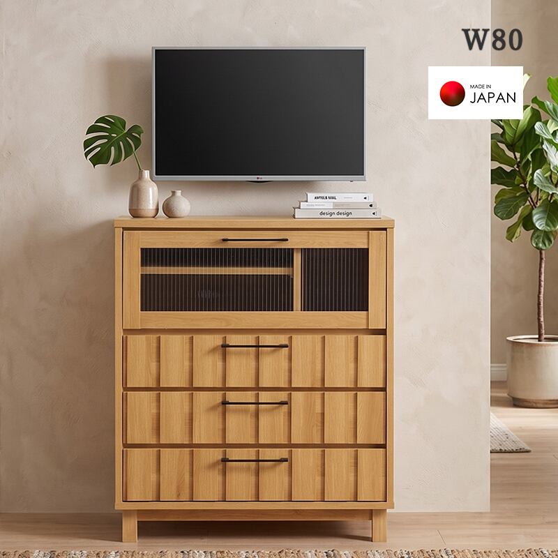 テレビ台 幅80cm 完成品 テレビボード TVボード ミドルボード リビング