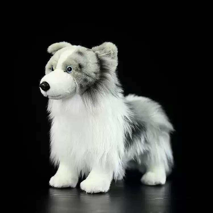 ボーダーコリー ブルーマール柄 犬☆ ぬいぐるみ | ぬいぐるみ専門店