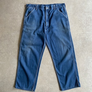 1980s ROEBUCKS Denim Pants W38 L28 Made in USA G473