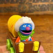 セサミストリート グローバー ダンプカー ミニカー ダイキャスト Sesami Street grover MU-303