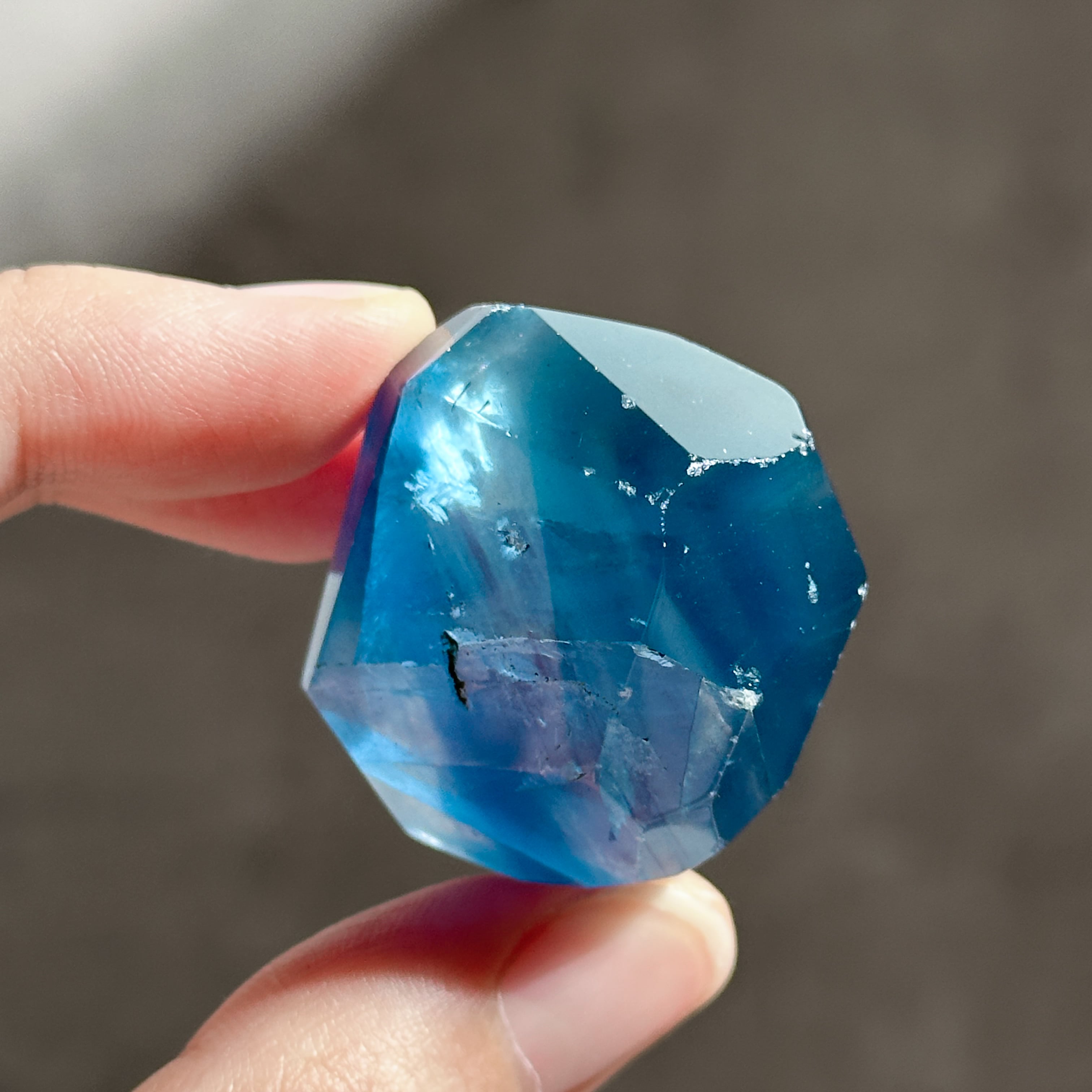 ブルーフローライト フリーフォーム 12◇ Fluorite ◇天然石・鉱物