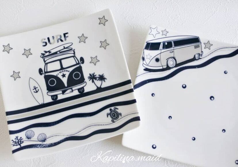 SET割引】SMILE Summer A4サイズ2枚セット ポーセリンアート用転写紙