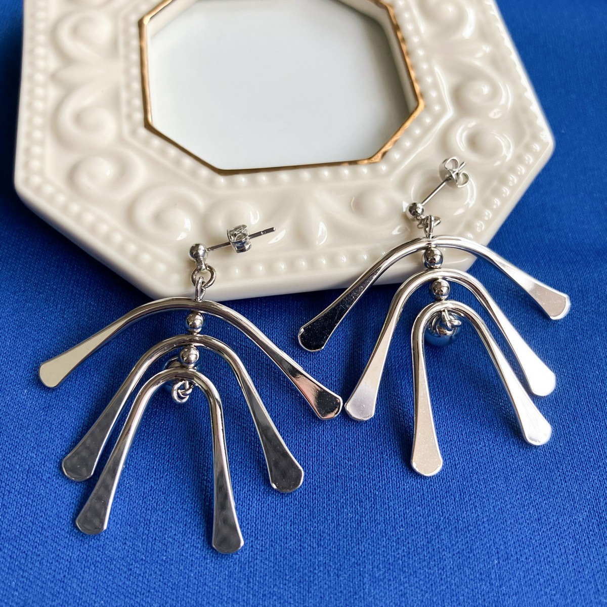 ”AVON” Wind chimes pierce[p-1125] ヴィンテージピアス | LEO VINTAGE レオヴィンテージ