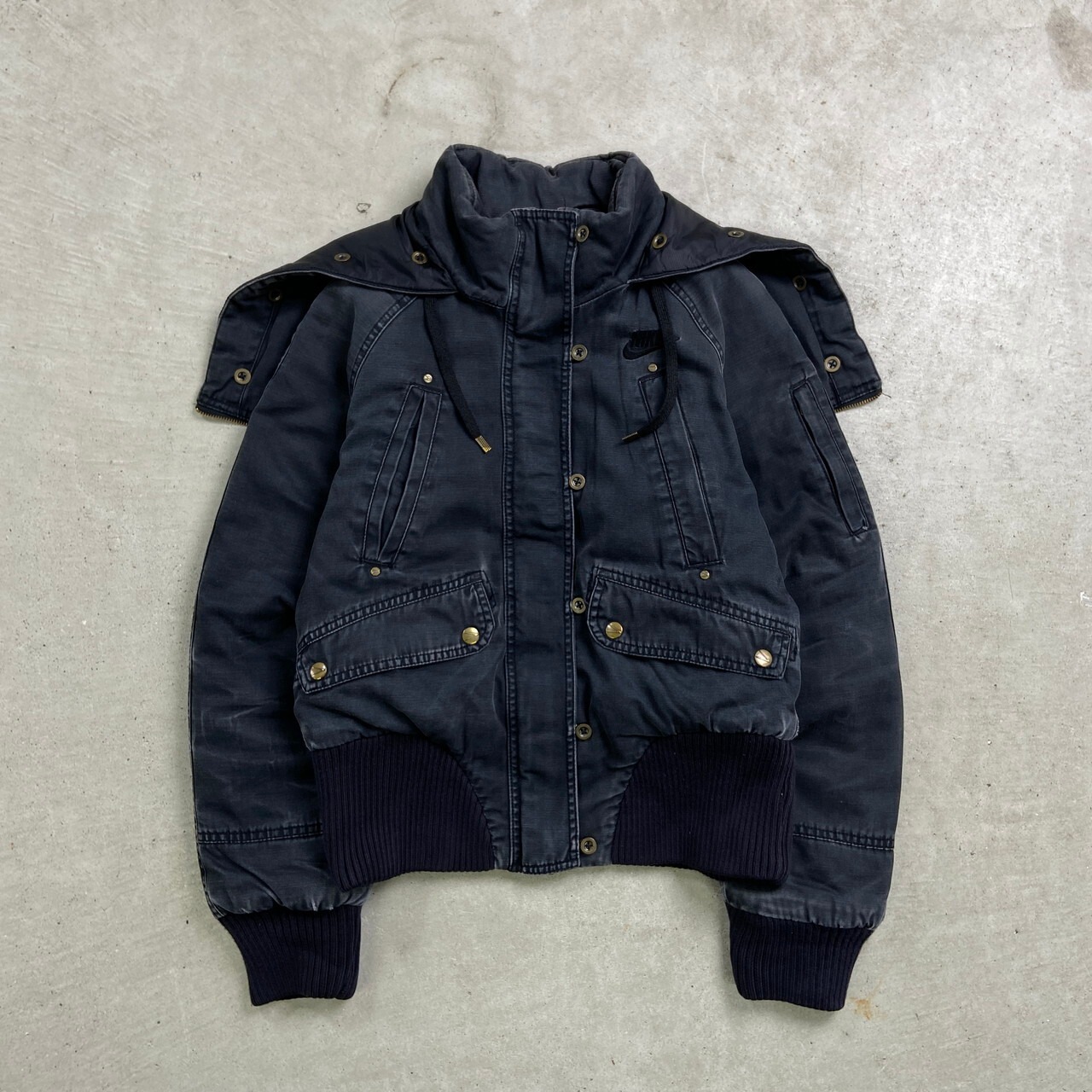 00年代 NIKE ナイキ N-2Bタイプ フライトジャケット レディースM 古着 