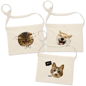 うちの子サコッシュ｜お散歩･ウォーキング用に♪