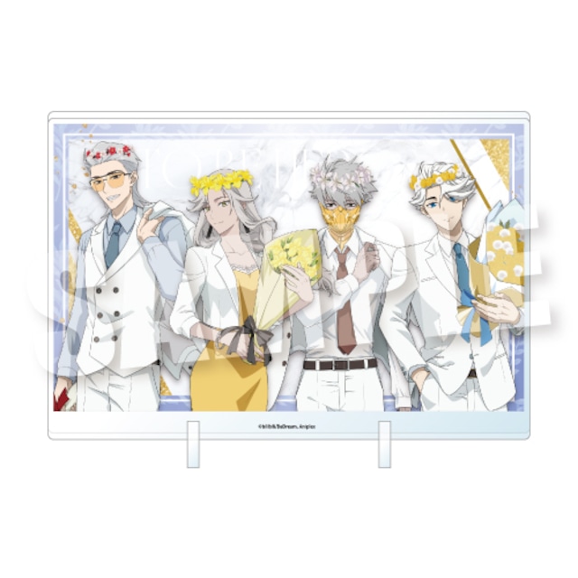 アニメ「TO BE HERO X」アクリルビジュアルボード《FLOWER CROWN ver.》