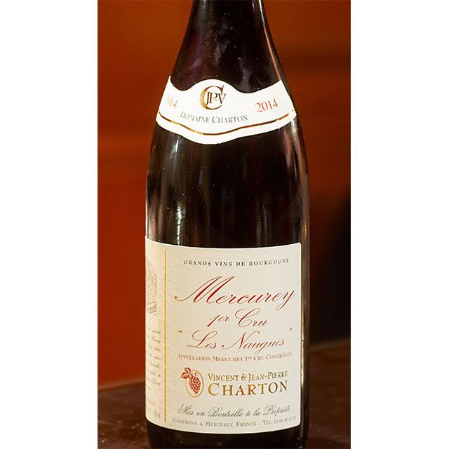 2014年メルキュレ ノーグ プルミエ クリュ Domaine Charton 赤ワイン | レストラン・マノワ　ワインとキャビアのオンラインショップ  powered by BASE