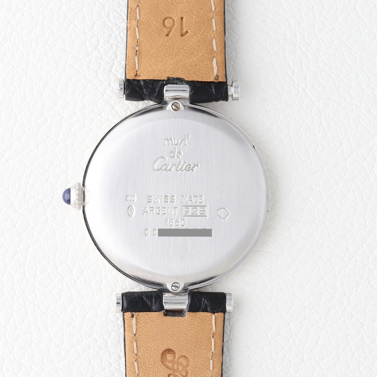 【500本限定】 カルティエ マスト ヴァンドーム LM ピンクベージュ文字盤