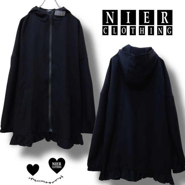 裾フリルZIP OUTER【DESIGN刺繍】