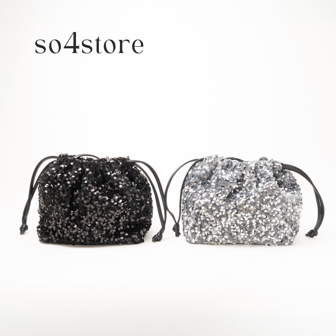 Sparkle pouch bag【スパークル ポーチバッグ】