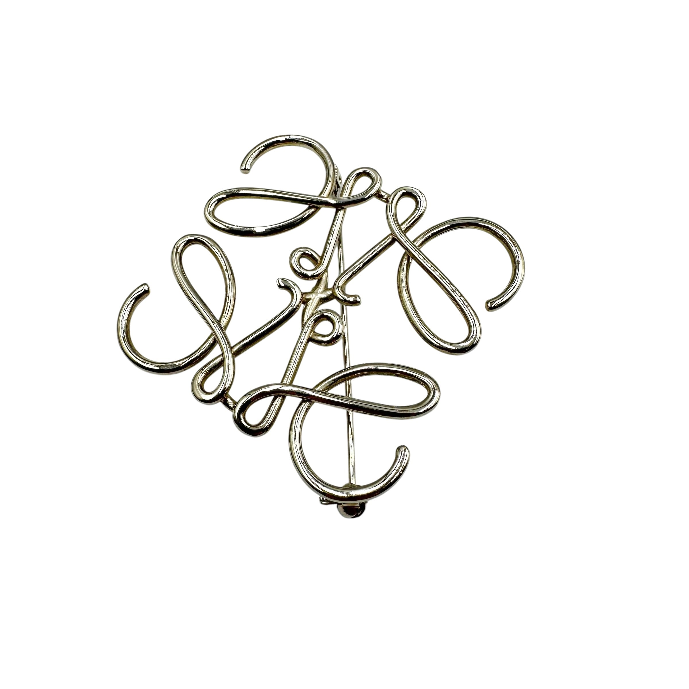 ロエベ アナグラムブローチ ロエベ アナグラム ブローチ (LOEWE/ブローチ・コサージュ