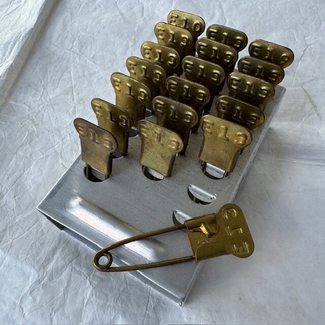 50’s Us Army ランドリーピン