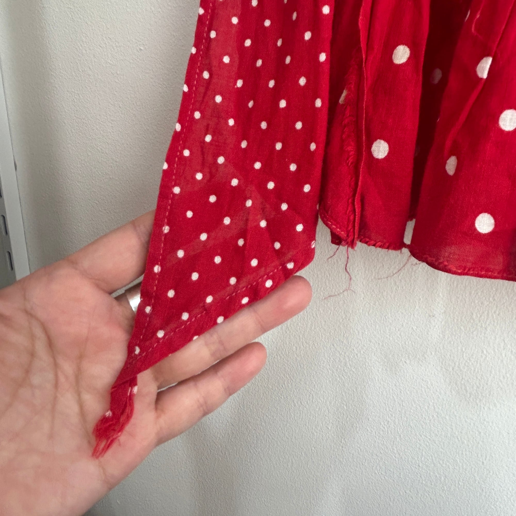 vintage Handmade 水玉エプロン | Milo Antiques & Vintage