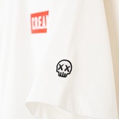 Box logo Premium T shirts -White Body- RED - C.R.E.A.M.