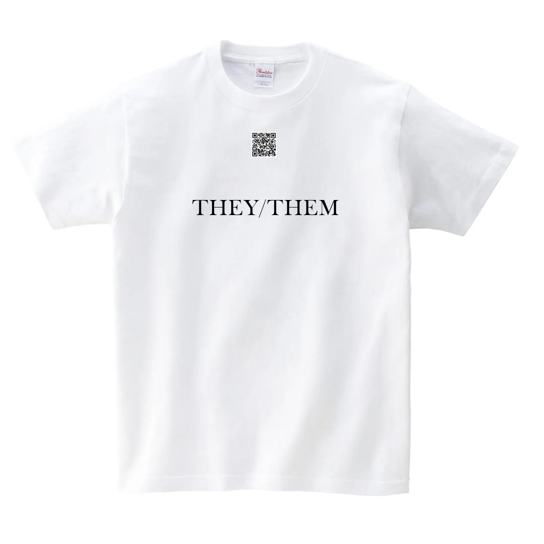 THEY/THEM T-sh [PRN-01] | Binders Japan | 公式オンラインストア‎