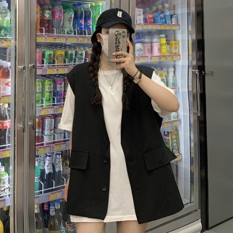 レッドサマールーズカジュアルTシャツ ストリート 夏物 YY-ファッション50144867451