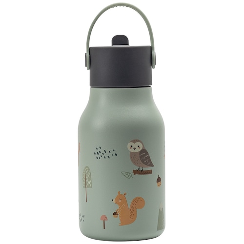 Little Lund Childrens Water Bottle 400ml - WoodLand