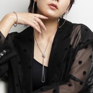 long ball chain neckless