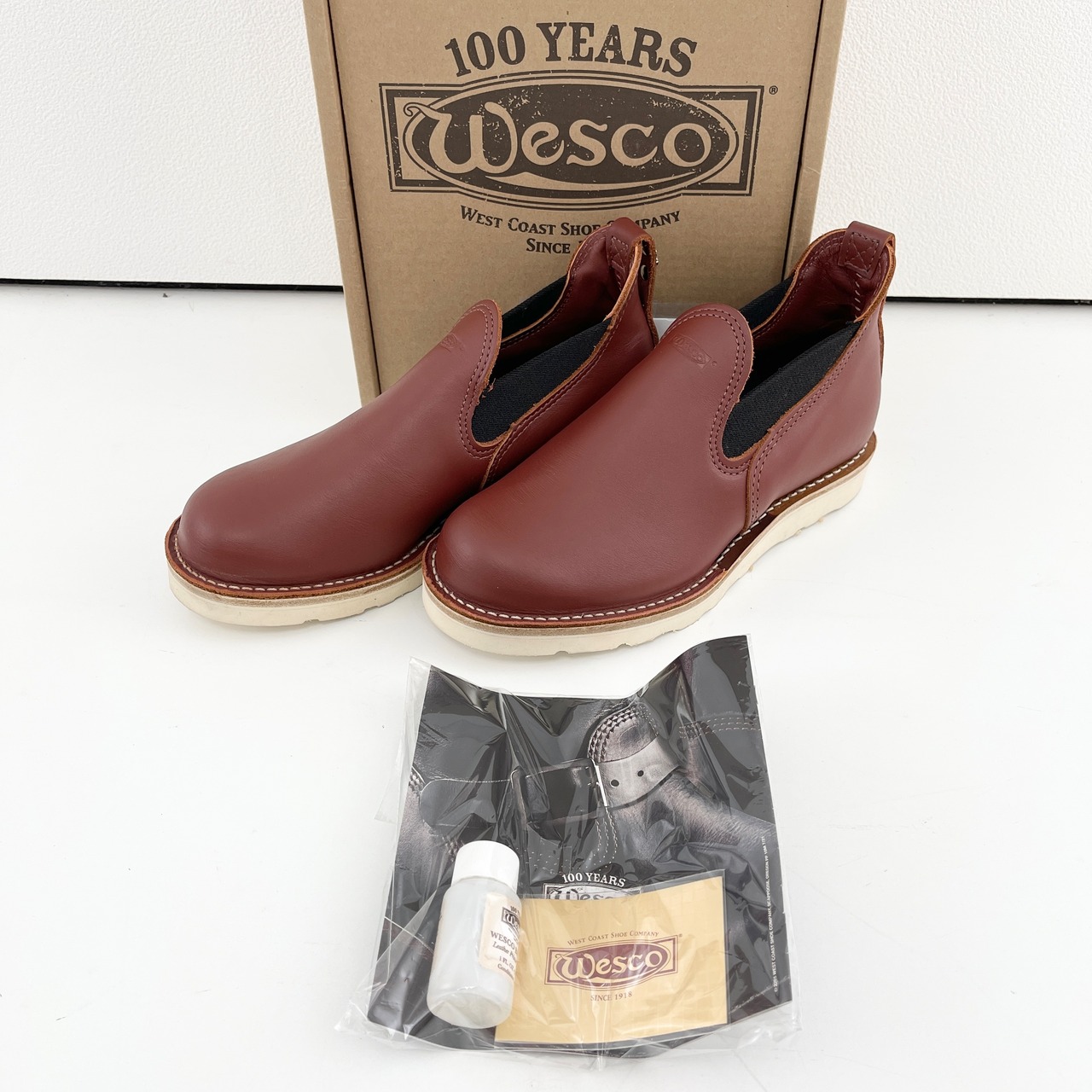 新品未使用】クロムハーツ サイドゴアブーツ WESCO ROMEO 茶色 27cm 