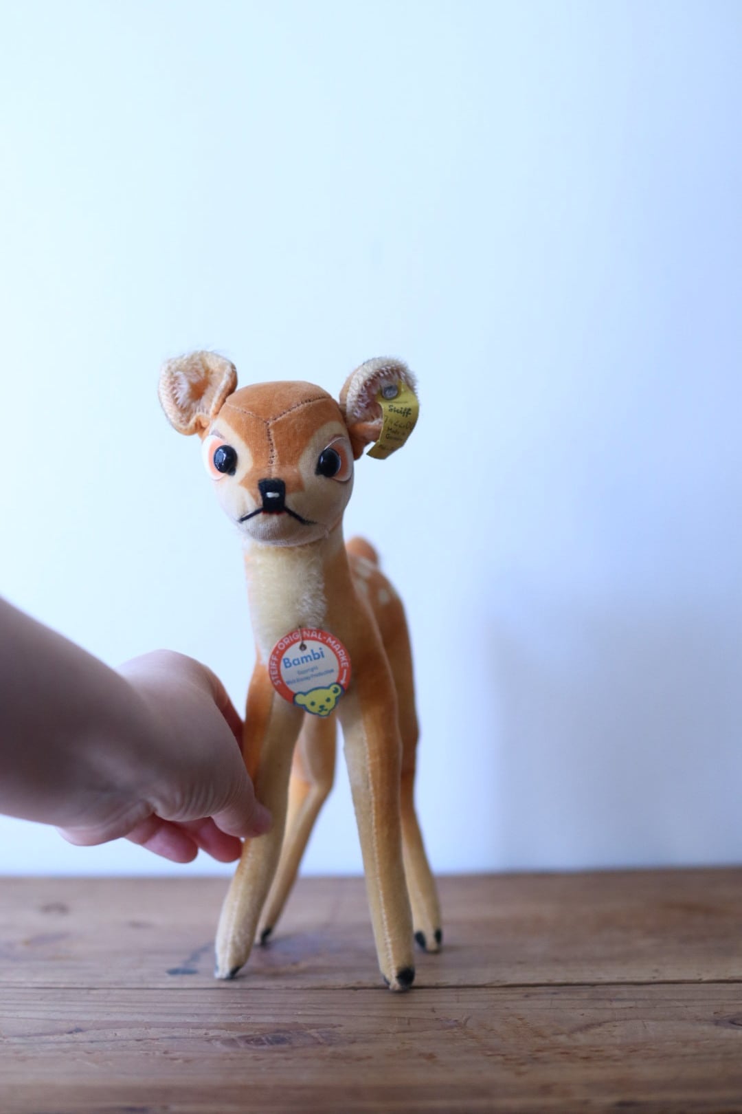 ヴィンテージ シュタイフ バンビ Steiff Bambi 22㎝