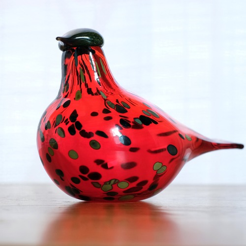 イッタラ iittala［Ruby Bird］オイバ・トイッカ Oiva Toikka