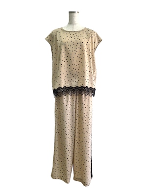 ドットレースセットアップ beige