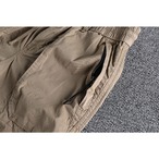 Waist Elastic Drawcord Tapered Jogger Pants ◇4color H0015