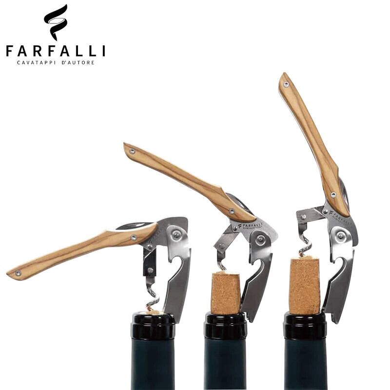 Farfalli ヴァハ ダブルピボット ソムリエナイフ オリーブ | ワイン