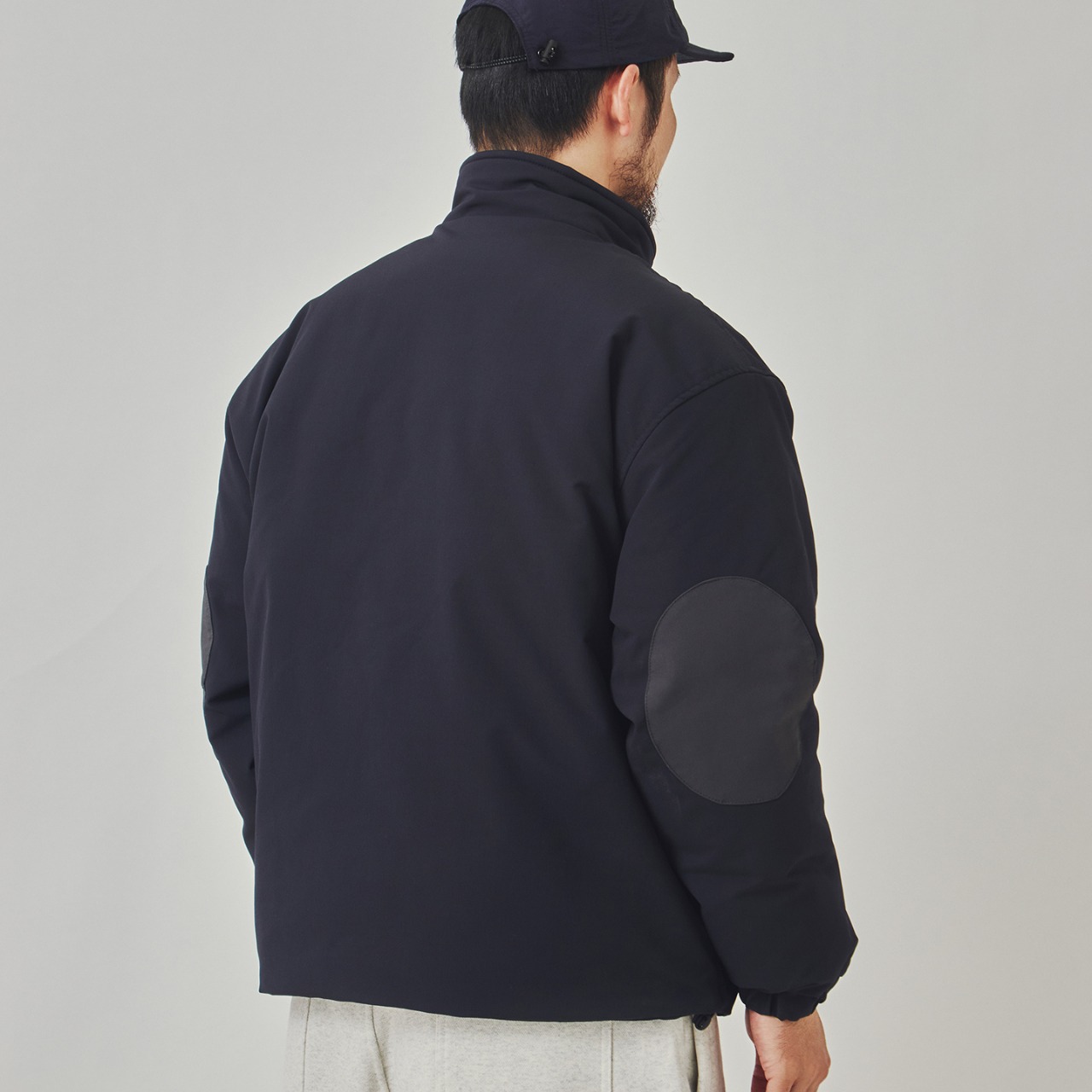 エルボーパッチ スタンドカラー ボリュームジャケット K5544 - 7