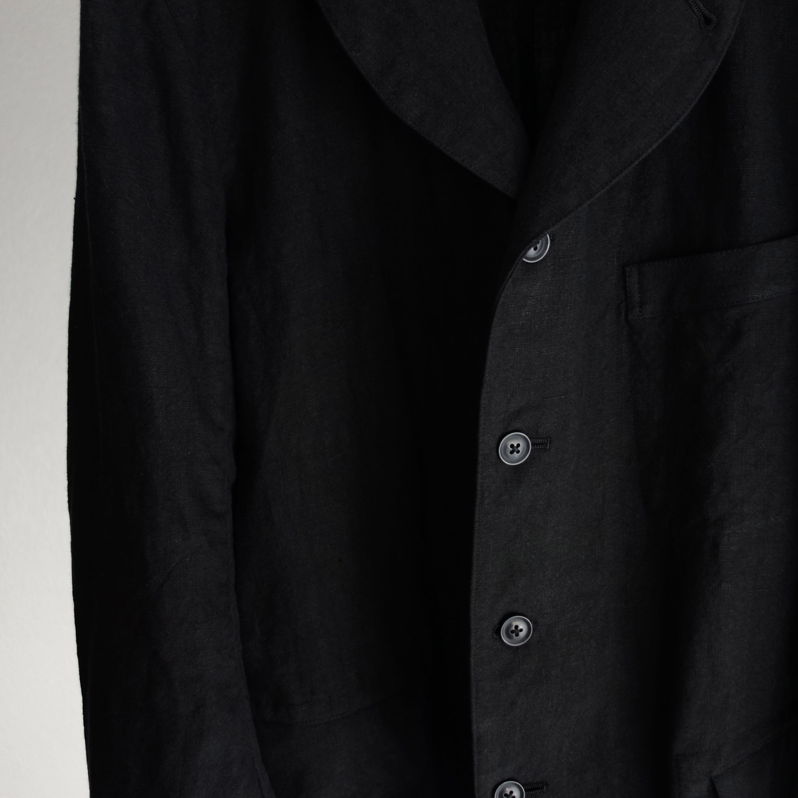 montparnasse belgium-linen jacket 2026 / belgium-black | ATELIER