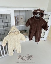 韓国子供服 / CHIP / 26Autumn / ドッティボンネット / 秋服 *free*