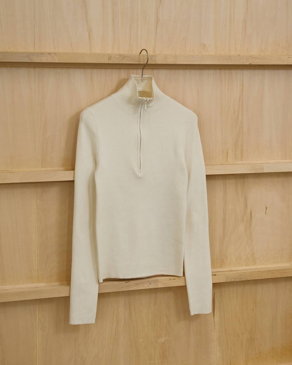 TODAYFUL(トゥデイフル) Halfzip Rib Knit | サウスオレンジ｜メンズ