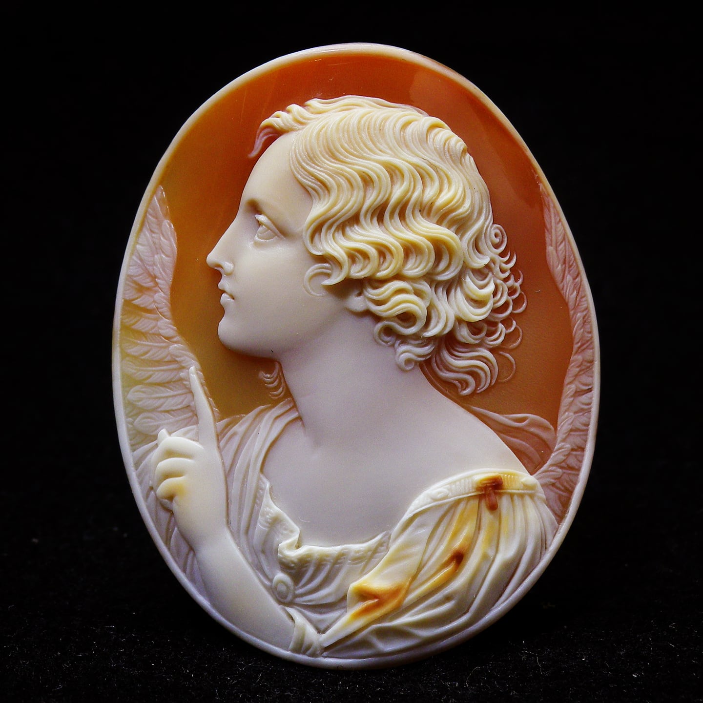 アンティーク（推定19世紀中期） 奇跡の逸品 ”受胎告知” | Cameo