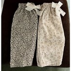 【2022AW 0830まで5％off】0815　ママとお揃い　baby~kids　レースベルトロマンチックガーデンパンツ