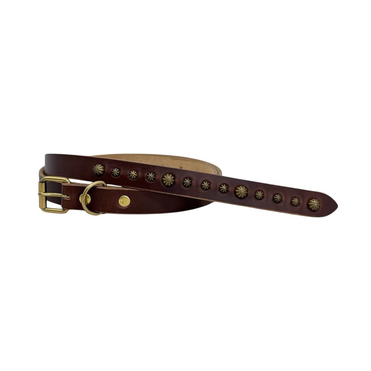 Re-ACT / Studs Umbrella Narrow Long Belt - スタッズ アンブレラ