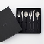 GOA  ディナー6点BOXセット ブラック×シルバー［ クチポール ］