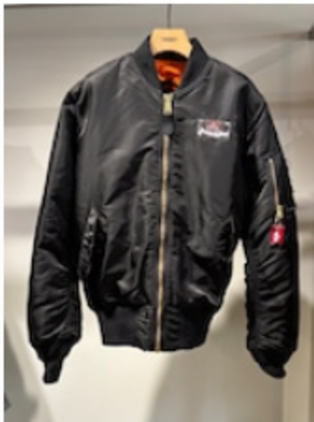 【Men's 25AW】PROTOtypes プロトタイプス / ORANGE BOMBER LNG BLACK REVERSIBLE HUNTER BOMBER / ボンバージャケット