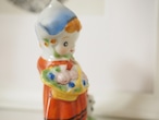 オランダ衣装の女の子 オキュパイド・ジャパン 四ツ葉陶器 画像14