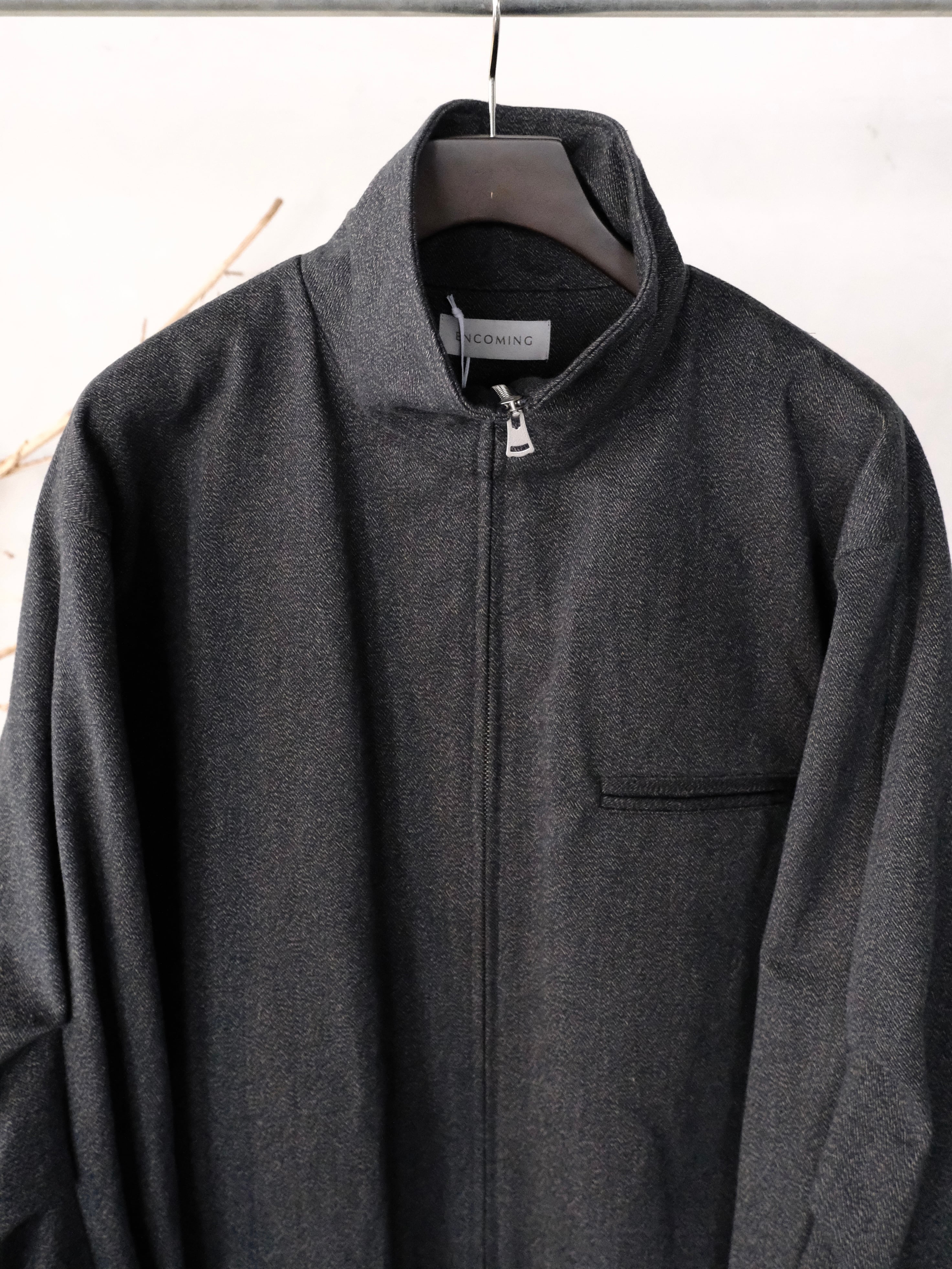 ENCOMING】 FRONT ZIP BLOUSON | THE OUR